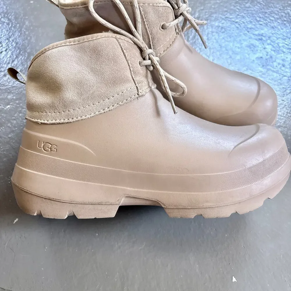 Ugg Women's Tasman X Lace Waterproof Boots Mustard Seed 1146310 9
